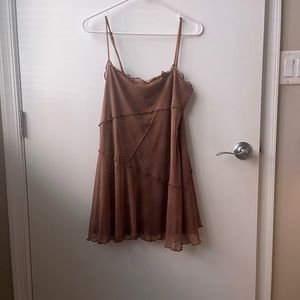 Checkered pattern sleeveless dress from Urban